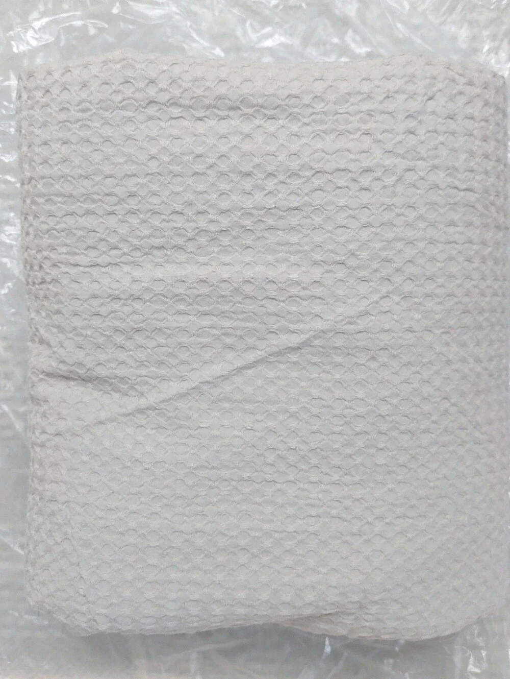 NWOT! Quince 100% Organic Cotton Waffle Sand Duvet Cover! King/ Cal King  (115)